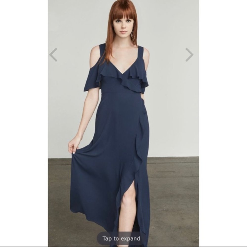 BCBG Charley Cold Shoulder Gown